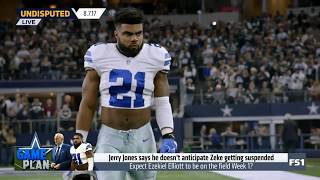 Cris Carter On If The NFL Should Suspend Ezekiel Elliott! - Undisputed News