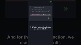 Part-9/15- Series JavaScript Modules es6 features #shorts #coding #programming