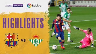 Barcelona 5-2 Real Betis | LaLiga 20/21 Match Highlights