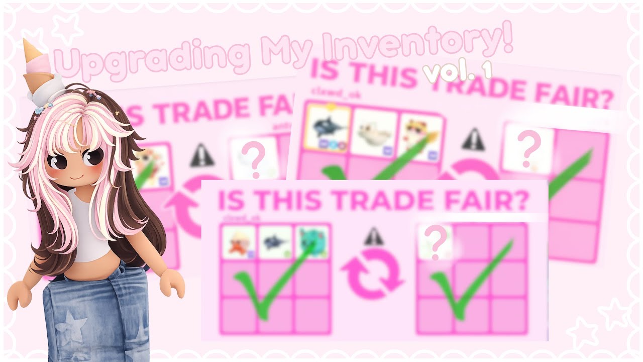 I CAN BELIVE WHAT I GOT!! //Trading to Upgrade my Inventory! Vol. 1