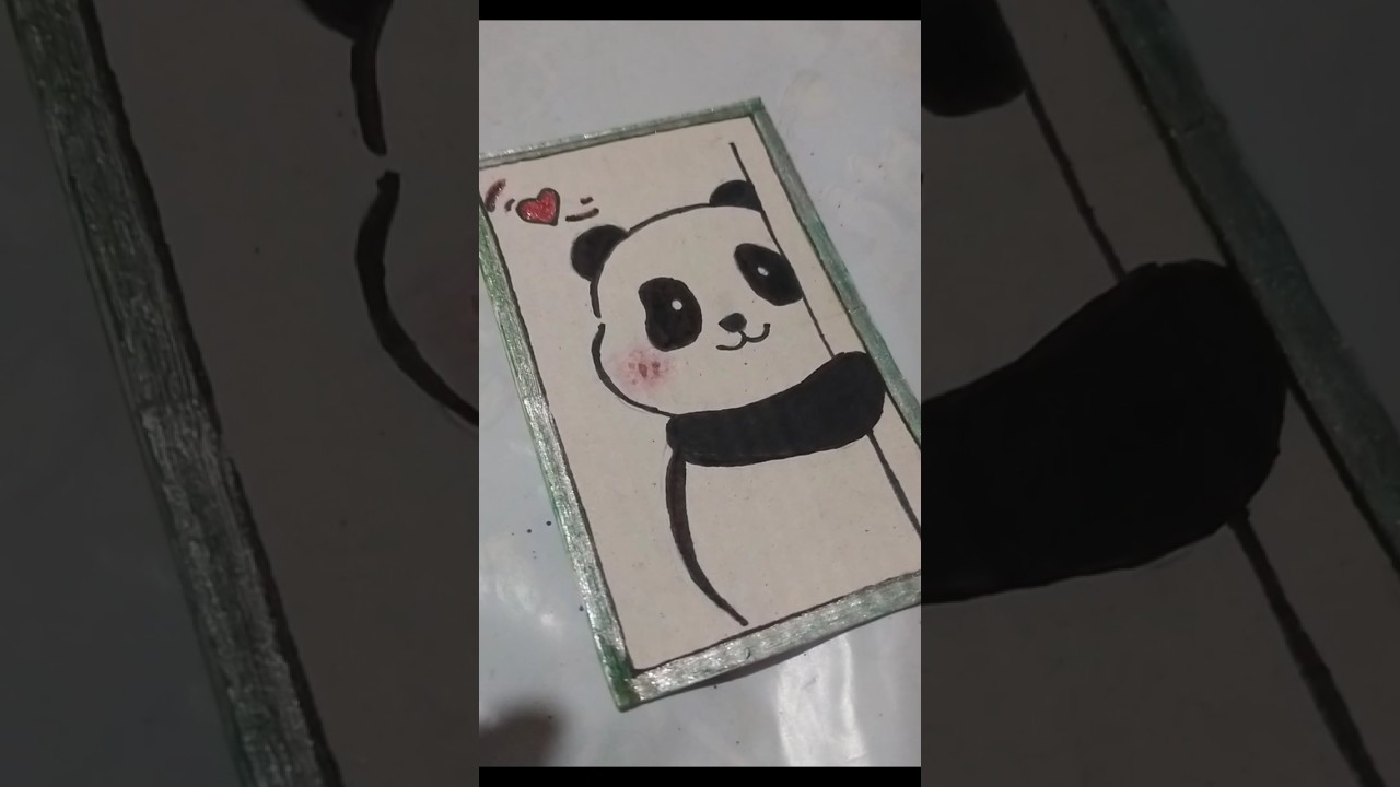 Cute & easy panda 