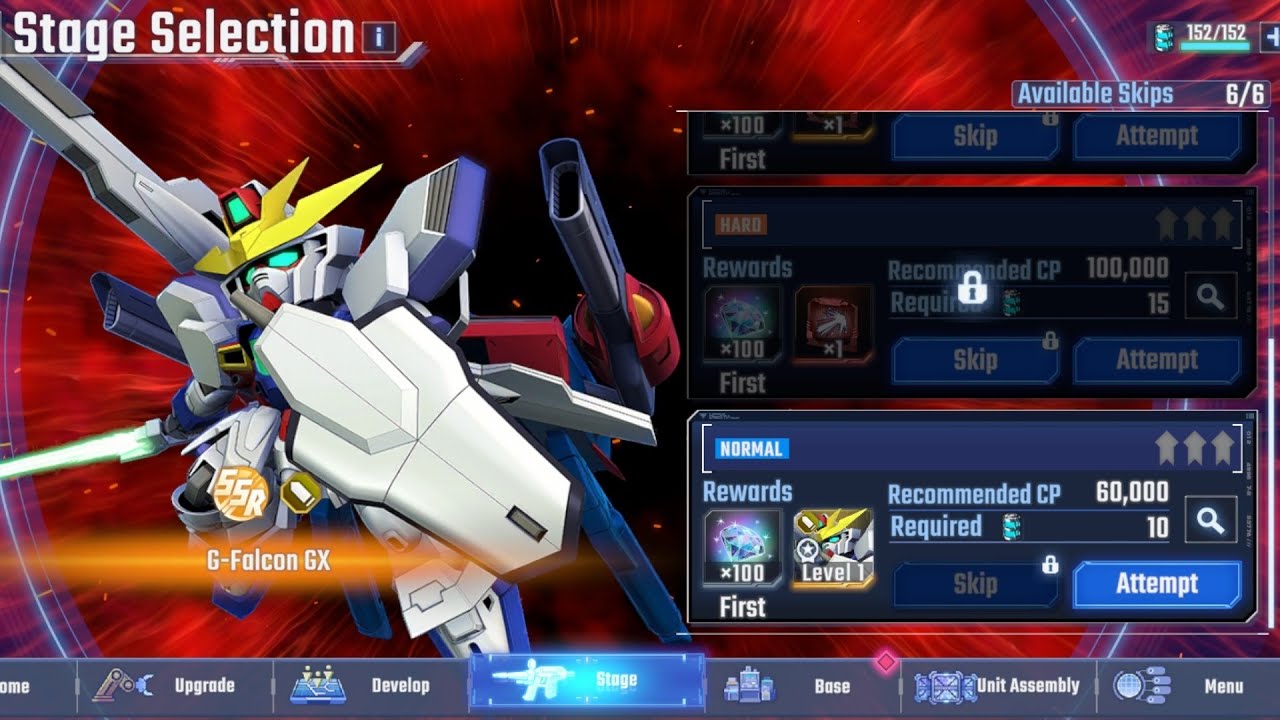 【SD Gundam】Fierce Enemy Assault Event (G-Felcon GX) 