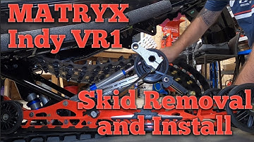 Polaris MATRYX Indy VR1 Skid Removal and Install