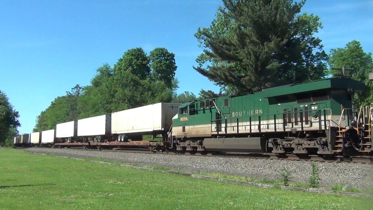 NS 24M at New Galilee, PA with Black Mane 4002 and Southern 8099 6/7