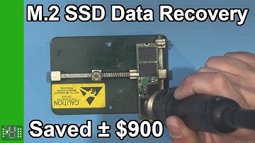 Dead M.2 SSD Data Recovery (Simple reflow solution)