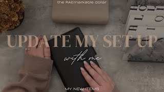 UPDATE MY SETUP WITH ME | MY NEW PRODUCTS | ETSY SHOP | DASHBOARDS | HOLIDAY TRACKERS