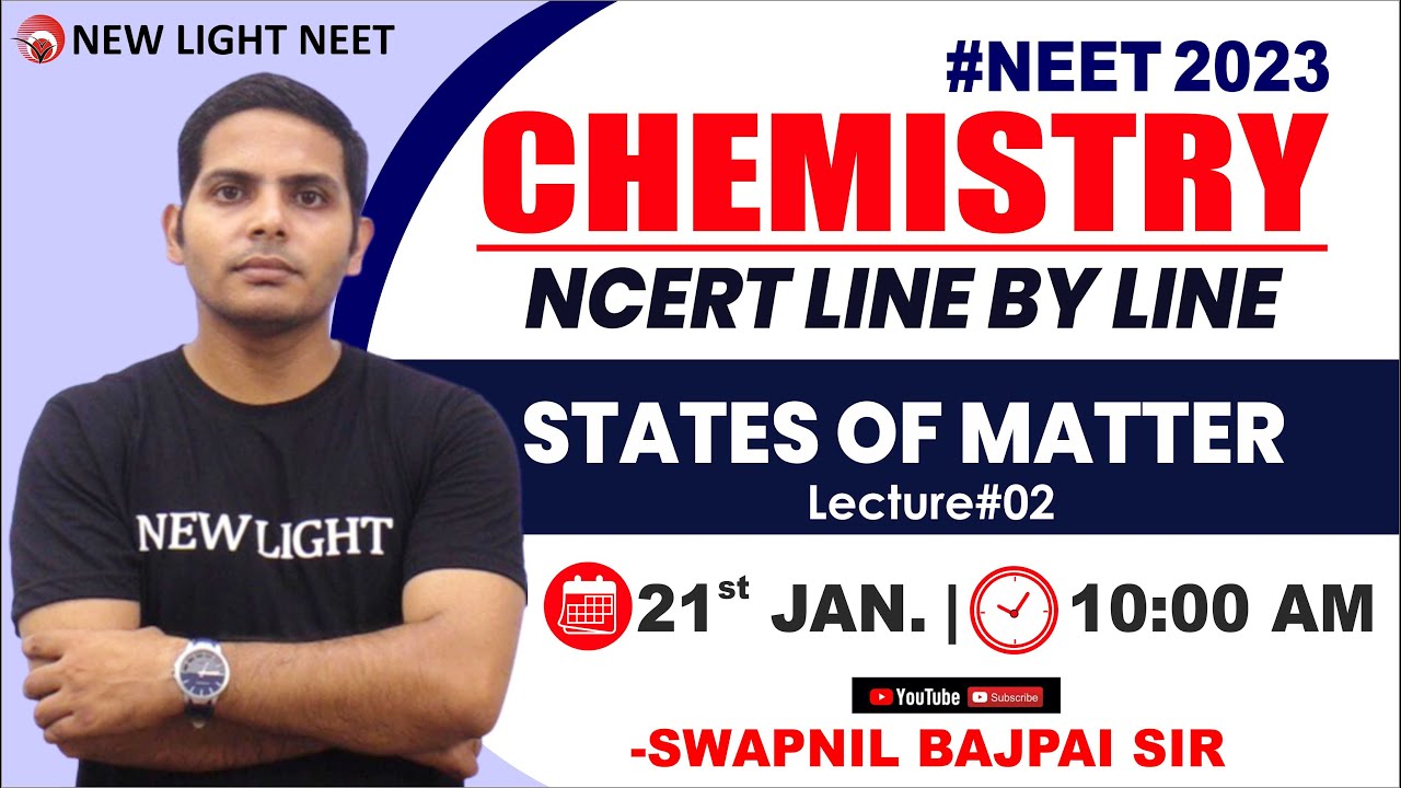 LIVE NEET 2023 | MISSION 160+ IN CHEMISTRY | NCERT LINE BY LINE | SOLID STATE | SWAPNIL SIR 