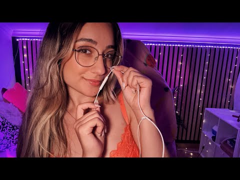 ASMR | Lo-Fi Whispers, Mouth Sounds, Camera Touching, Nom Noms, etc. 🫶🏼 (thank u for 90k ❤️)