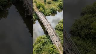 Wooden Bridge Rebuilt as Modern Concrete Bridge #Bridge #Construction #Engineering #Shorts