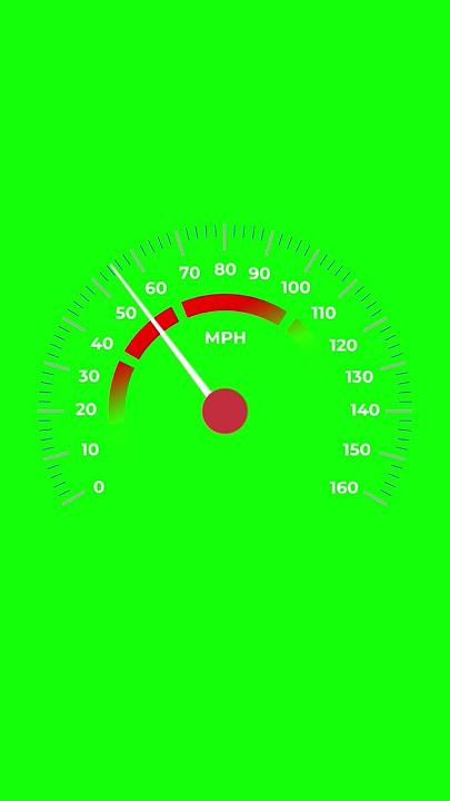Speedometer animation on green screen background #shorts #freegraphics #greenscreenvideo #race #car