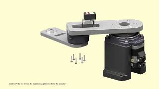 SCARA robot assembly procedure