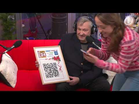 Andraž Zupančič iz Svet24 prinesel naslovnico s QR kodo