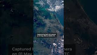 Brisbane From Space First  Of May From Sens 247 Stream  earthfromspace