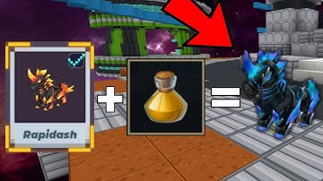 Rapidash Horse + Speed Potion = Light Horse !! 🤯🔥 (Blockman GO)