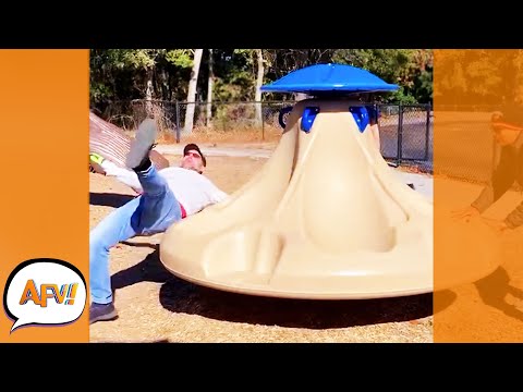 This is What Happens When ADULTS Try to Be KIDS! They FAIL! ? | Best Funny Fails | AFV 2022