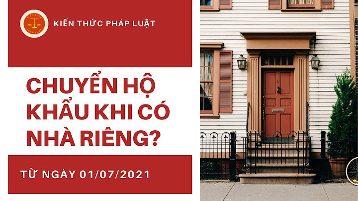 Có nhà rồi làm thế nào làm hộ khẩu