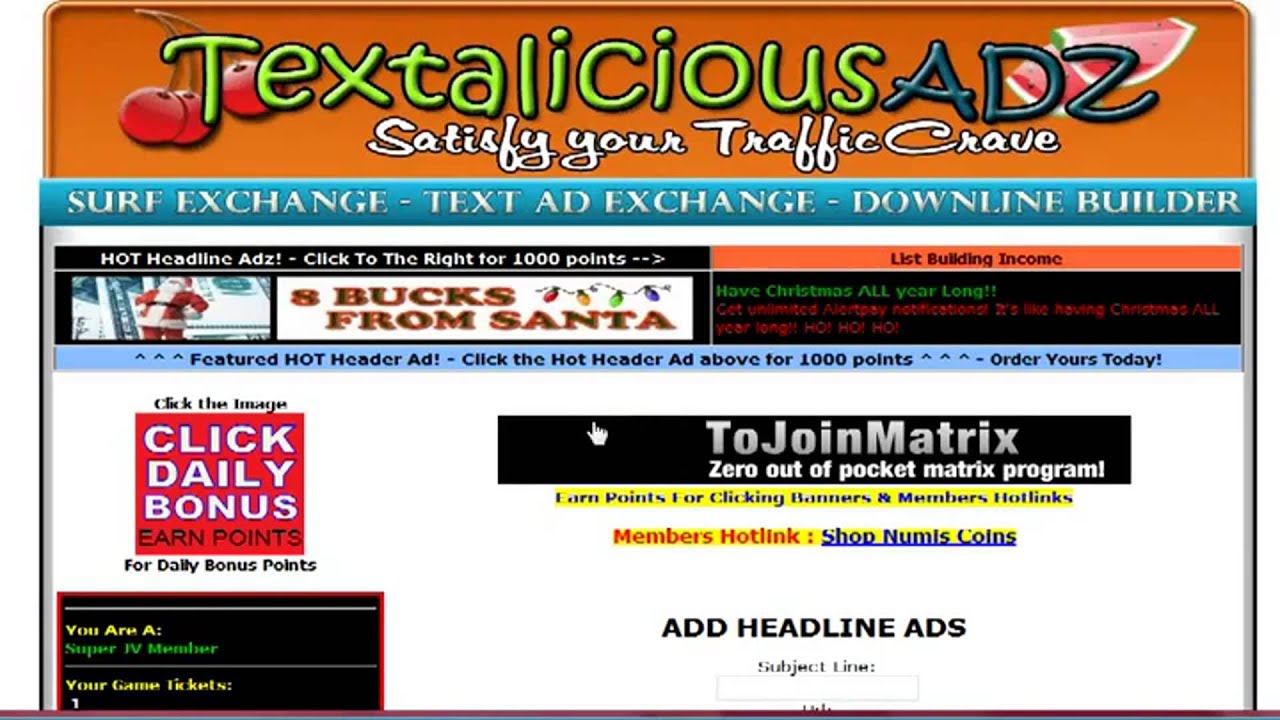 How to setup Headline Ads In A Text Ad Exchange