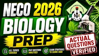NECO 2026 BIOLOGY ESSAY TYPE B AND OBJECTIVES
