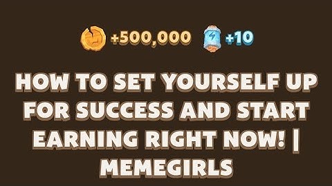 How to Set Yourself Up for Success and Start Earning RIGHT NOW Video Code, Memefi video code,