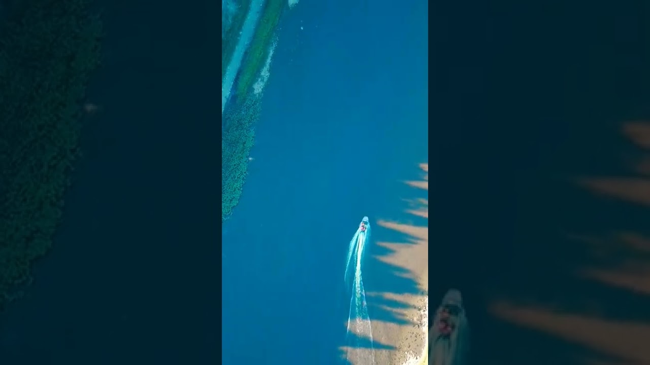 Windfilm Usva river by Drone