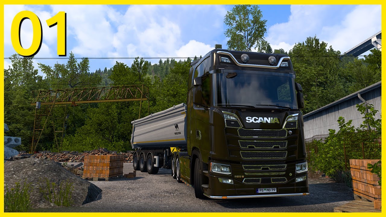Hauling Concrete Rubble in Germany // Euro Truck Simulator 2 | RPM #1 ...