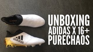 Adidas X 16+ Purechaos Stellar Pack | UNBOXING | football boots | brand new 2016 | HD