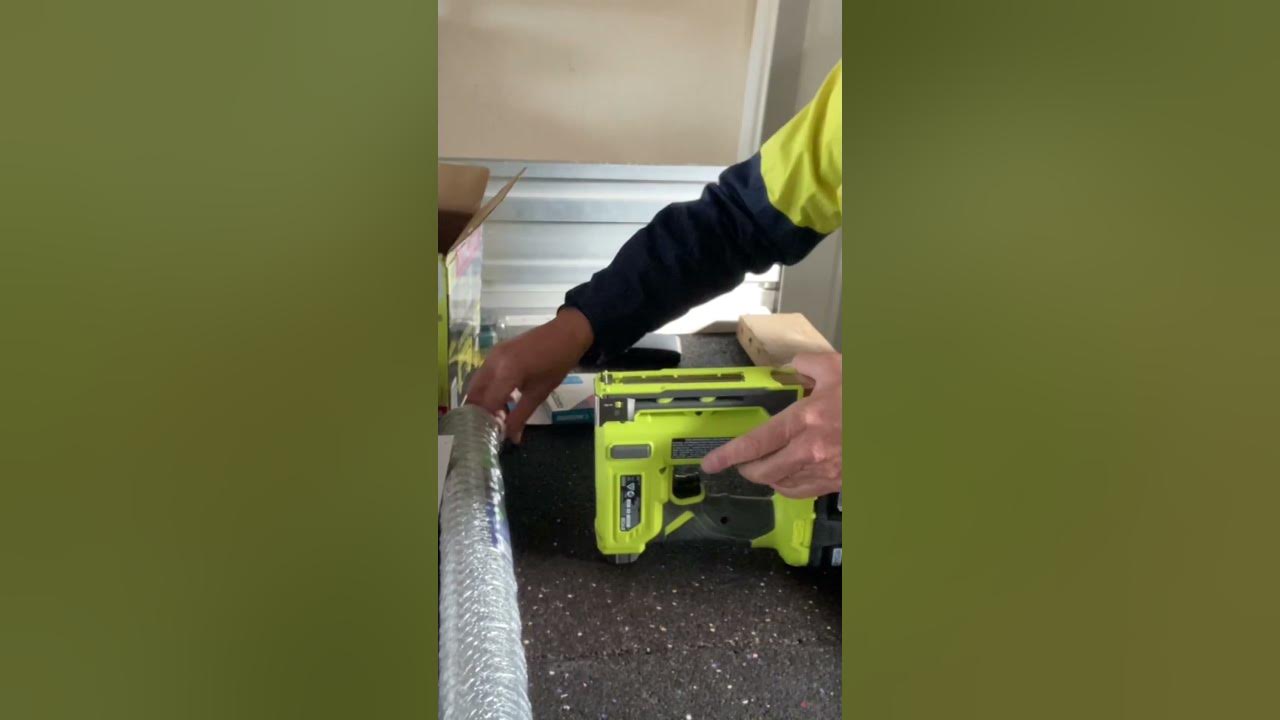 Attaching chicken wire with staple gun. YouTube