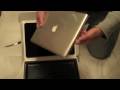 Jovie unboxing a new october 2008 macbook pro high definition