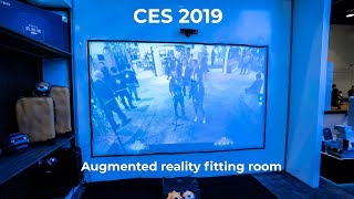CES 2019 - Augmented Reality fitting room