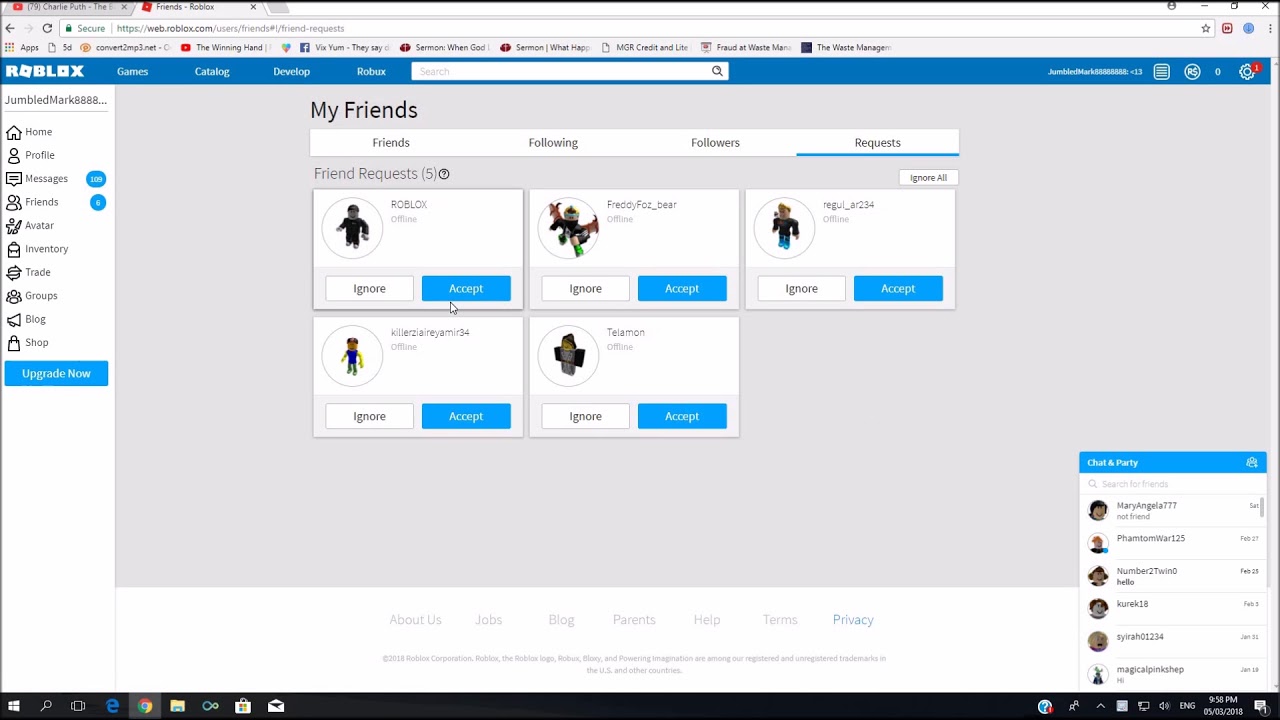 How To Fool Your Friend With A Fake Roblox Friend Request Youtube - how to cancel a friend request on roblox