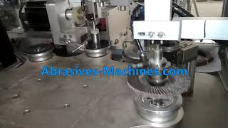 Full automatic flap disc making machine/ Flap disc making machine/