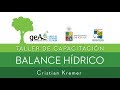 Balance Hídrico