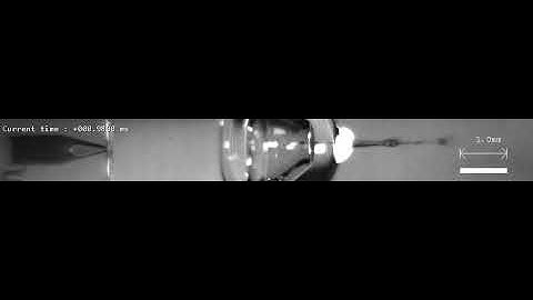 Jet against viscoelastic droplet