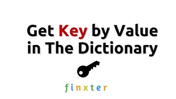 Get Key by Value in The Dictionary