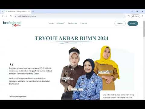 Panduan Akun Try Out Rekrutmen Bersama BUMN 2024 (RBB BUMN) TKD dan AKHLAK