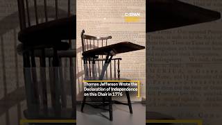 The Chair Thomas Jefferson Wrote the Declaration of Independence On