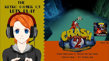 Crash Bandicoot 2: Cortex Strikes Back (PS1) - Level 26 - Totally Bear: All Crates Gem