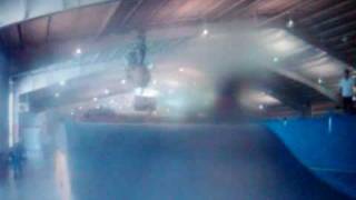Killian does a backflip at Woodward West summer 2010