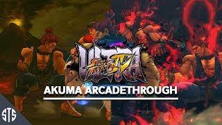 THE TEACHER TEACHES HIS DEMON PUPIL - Ultra Street Fighter IV: Akuma Arcade Playthrough
