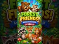 🌲 Forest Friends Song 🦝🦉 | Animals in the Forest | Fun Kids Song