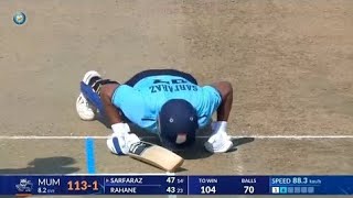 Insane Hitting Sarfaraz Khans 22-Ball 73 Run Innings Vs Rajasthan Smat 2025 Highlights