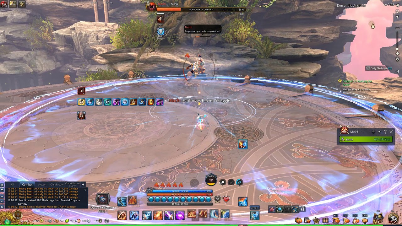 [BNS] 300ms Fire FM Den of the Ancients Full Run