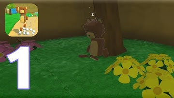 Super Bear Adventure - Gameplay Walkthrough Part 1 - Tutorial & Turtle Town (iOS, Android)