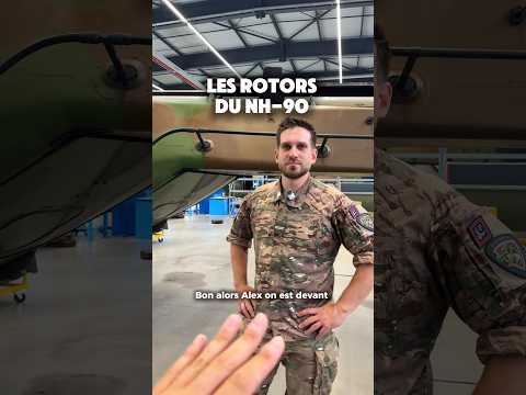 Le fonctionnement des rotors sur NH-90 🇫🇷⚙️ #helicoterre #alat