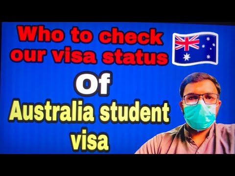 Finally Australia Visa status check online || Australia international students..