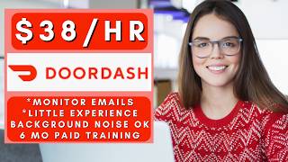 Door Dash is Hiring Remote + No/Little Experience | No Phone | Work From Home Jobs 2026