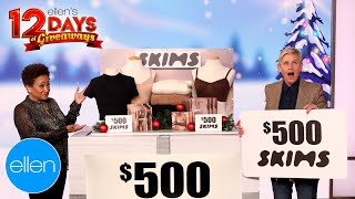 Wanda Sykes  Ellen Reveal Gifts To Leave You Pdanered  Posh On Day 6 Of 12 Days