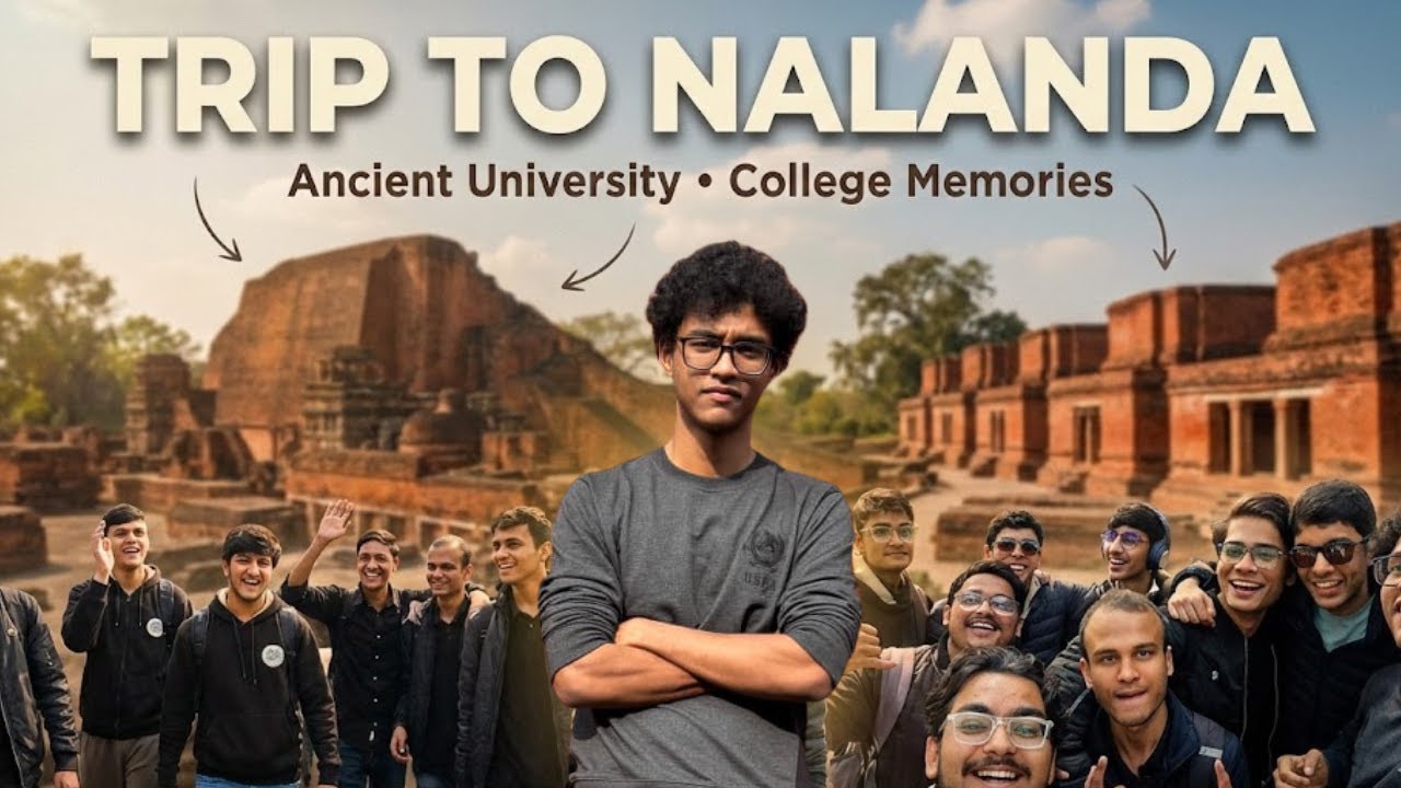 IIM Students Visit Nalanda | India’s Oldest University Was Unreal!