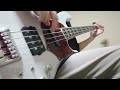 【バックドロップシンデレラ】亡霊とウンザウンザを踊る ベース弾いてみた