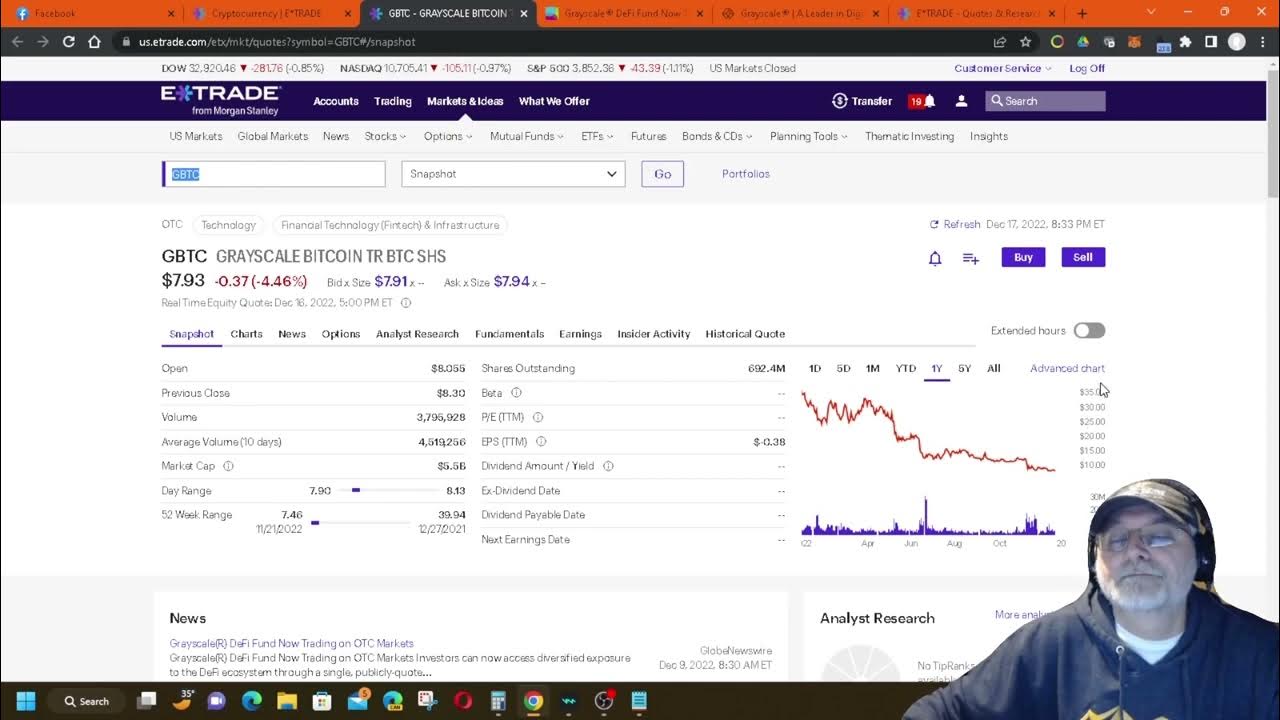20221217 GBTC Etrade Offers Exposure to Crypto YouTube